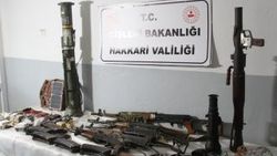 Kıran Operasyonu'nda ele geçirilen mühimmatlar