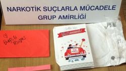 Aydın'da düğün davetiyesinden uyuşturucu çıktı
