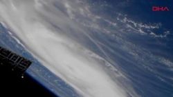 NASA, Dorian Kasırgası görüntülerini yayınladı