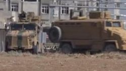 Güvenli Bölge için kullanılacak araçlar Akçakale'de