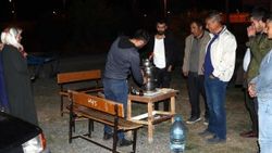 Çankırılılar geceyi dışarıda geçirdi