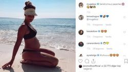 Müge Boz'dan yeni hamilelik pozu