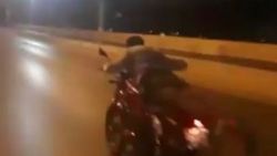 İstanbul'da motosikletli magandalar kamerada