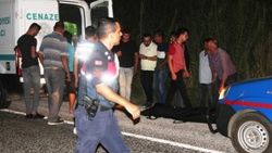 Manisa'da otomobilin çarptığı yaşlı adam öldü