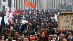 Rusya'da 25 bin kişilik protesto eylemi