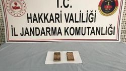 Hakkari'de 2 kilo kaçak külçe altın ele geçirildi