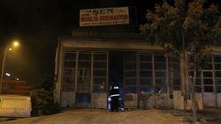 Karaman'da mobilya atölyesinde yangın çıktı