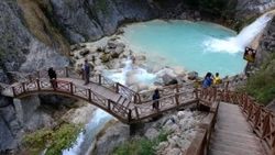 Giresun'da Mavi Göl'e büyük ilgi var