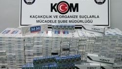 Siirt’te 2 bin paket kaçak sigara ele geçirildi