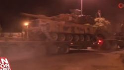 Suriye sınırına tank ve komando sevkiyatı