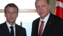 Cumhurbaşkanı Erdoğan, Macron ile görüştü