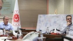 Hulusi Akar ve Hakan Fidan bir araya geldi
