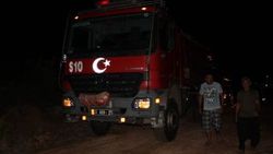 Mersin'de ormanlık alanda yangın çıktı