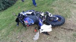 Karabük'te otomobil, motosiklete çarptı