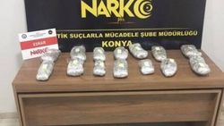 Konya'da narkotik operasyonu