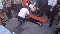 Hatay'da karşıya geçmeye çalışan çocuğa otomobil çarptı