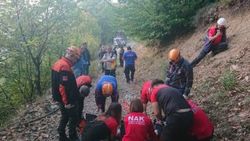 Uludağ'da ağaçtan uçuruma düşen adam hayatını kaybetti