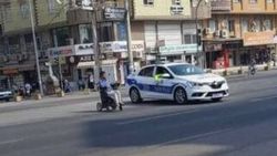 Polisten takdir toplayan hareket