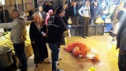 Mandalina yüzünden pazarcıları vuran polise tahliye