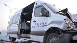 Basın Ekspres Yolu'nda kaza: 1 yaralı