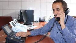 Hakkari'de santral görevlisinin hafızasında bin numara var