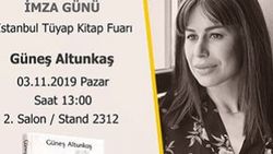 Yazar Güneş Altunkaş, İstanbul TÜYAP heyecanını ilk kez yaşayacak
