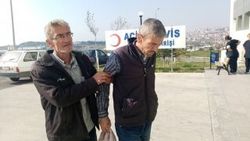 Tekirdağ'da kestiği ağaç dalı başına düştü