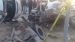 Muş'ta otomobille minibüs çarpıştı: 1 ölü, 1 yaralı