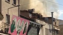 İzmir'de tarihi Kemeraltı Çarşısı’nda yangın