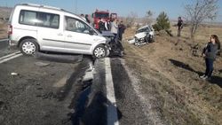 Çankırı'da trafik kazası