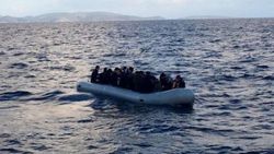 Bodrum açıklarında 53 kaçak göçmen yakalandı