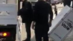Bebek sahilinde değnekçi terörü