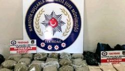 Tekirdağ'da uyuşturucu operasyonu