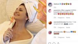 Sibel Can'ın bornozlu paylaşımı