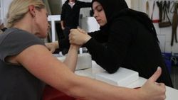 Bilek güreşçisi Nisa dünya üçüncüsü oldu