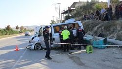 Denizli'de trafik kazası:1 ölü