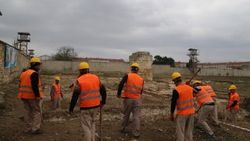 Edirne'de mahkumlar tarihi yapıları ayağa kaldırıyor