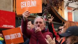 Erkekler kadına şiddete 'hayır' demek için yürüdü