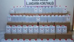 Muğla'da bin 200 litre etil alkol ele geçirildi