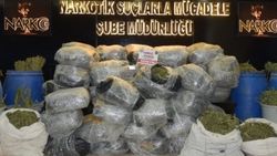 Diyarbakır'da 559 kilo esrar ele geçirildi