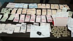 Dilencinin üzerinden servet çıktı
