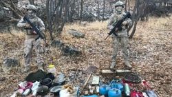 Van'da PKK'ya ait mühimmatlar ele geçirildi