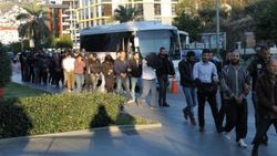 Alanya’da uyuşturucu operasyonuna 16 tutuklama