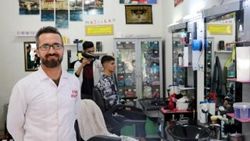 Mardinli berberin şaşırtan yeteneği