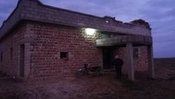 Tel Abyad kırsalına elektrik verildi