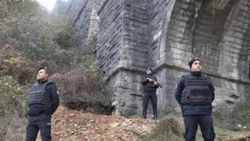 Güzelce Kemeri'nde define avcılarına yönelik önlem