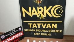 Bitlis'te 715 gram metamfetamin ele geçirildi