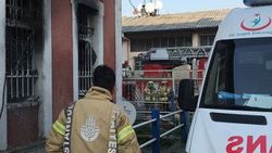 Tarihi Sirkeci Garı'nda yangın