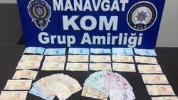Antalya'da sahte para kovalamacası