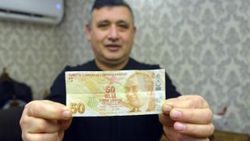 Hatalı basılan 50 TL'yi 50 bin TL'ye satacak